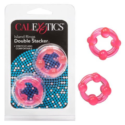 CalExotics Double Stacker Island Mens Cock Ring - Cock Rings