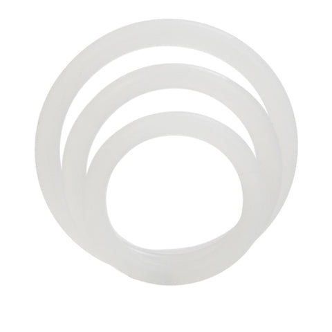 CalExotics Silicone Support Stretchy Cock Rings Set - Cock Rings