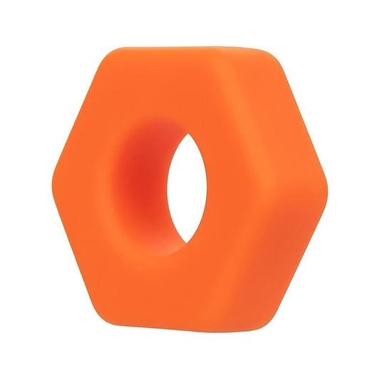 Alpha Liquid Silicone Prolong Sexagon Comfortable Cock Ring