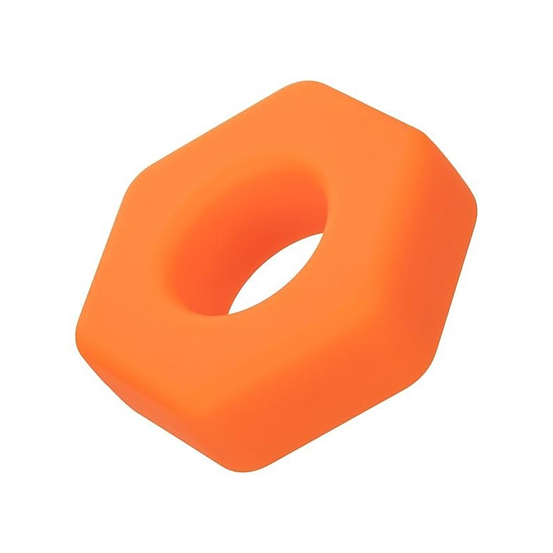 Alpha Liquid Silicone Prolong Sexagon Cock Ring - Stretchy Cock Rings