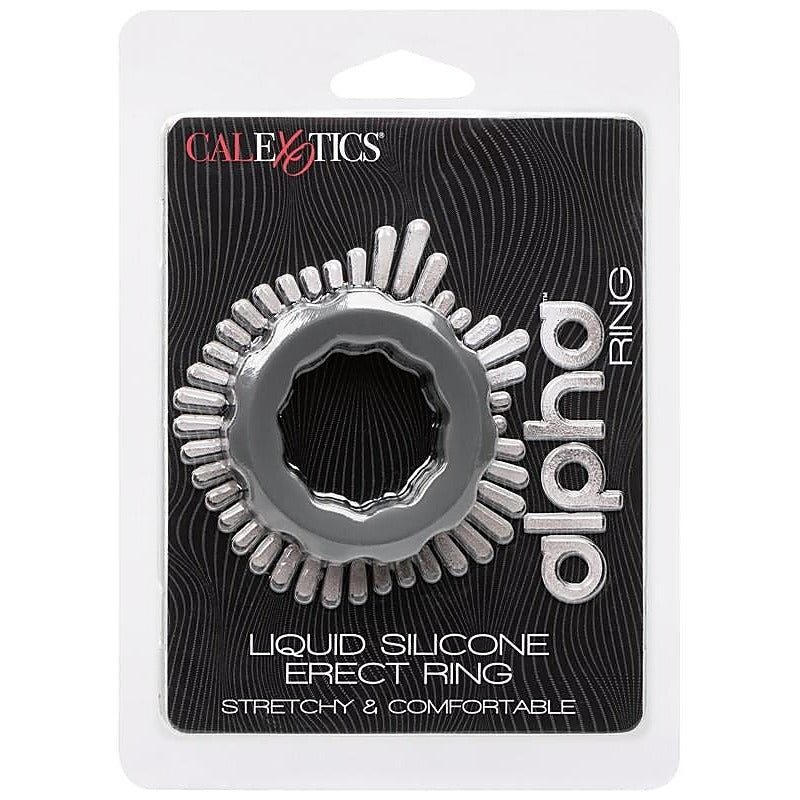Alpha Liquid Silicone Erect Stretchy Penis Ring - Stretchy Cock Rings