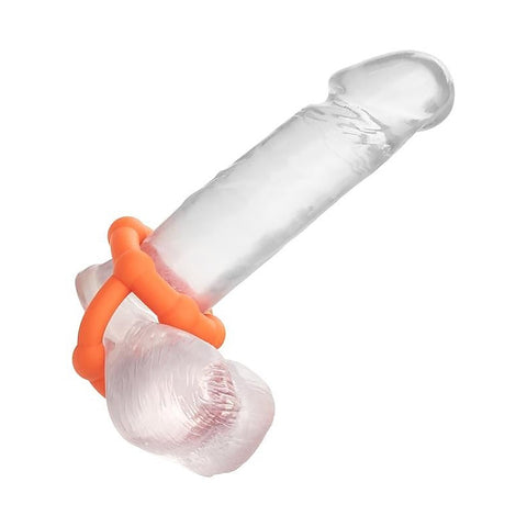 Alpha Liquid Silicone All Star Scrotum Support Ring - Stretchy Cock Rings