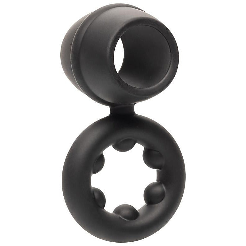Alpha Liquid Silicone Dual Magnum Cock Ring - Stretchy Cock Rings