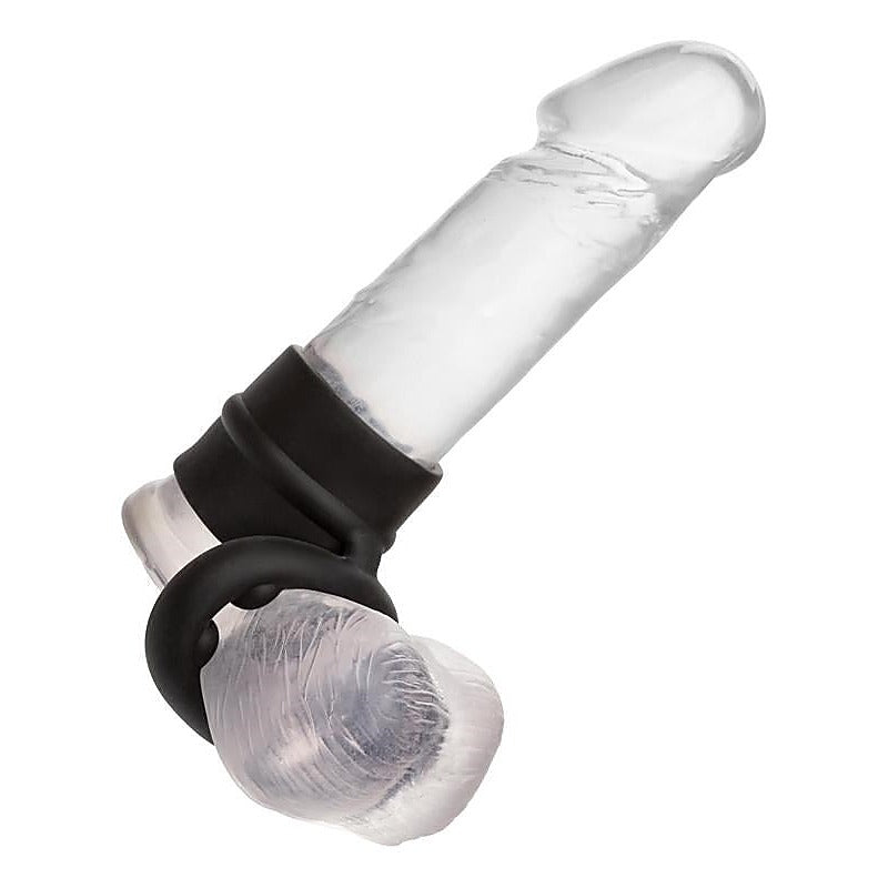 Alpha Liquid Silicone Dual Magnum Cock Ring - Stretchy Cock Rings