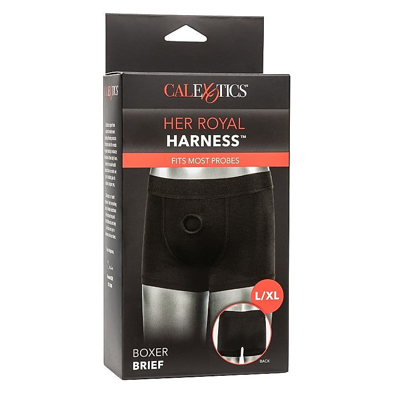 Her Royal Harness Boxer Brief by California Exotics - Strap On Sextoys