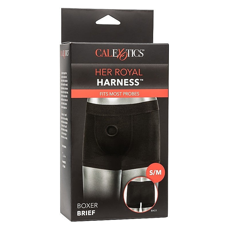Her Royal Harness Boxer Brief by California Exotics - Strap On Sextoys