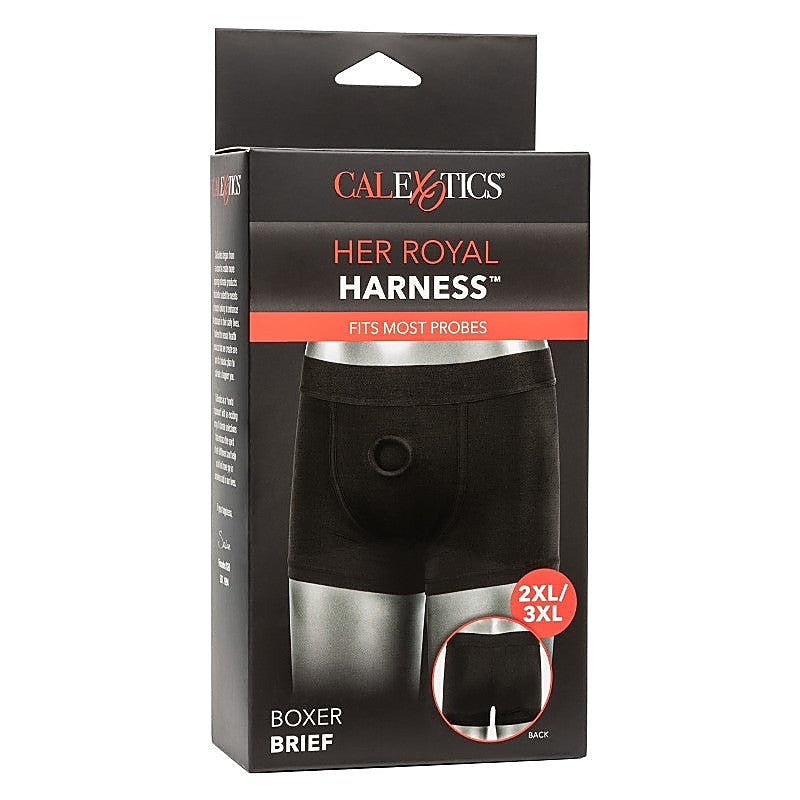 Her Royal Harness Boxer Brief by California Exotics - Strap On Sextoys