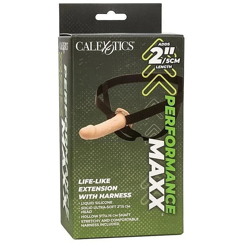 Performance Maxx Life Like Penis Extension with Harness - Pumps, Extenders and Sleeves