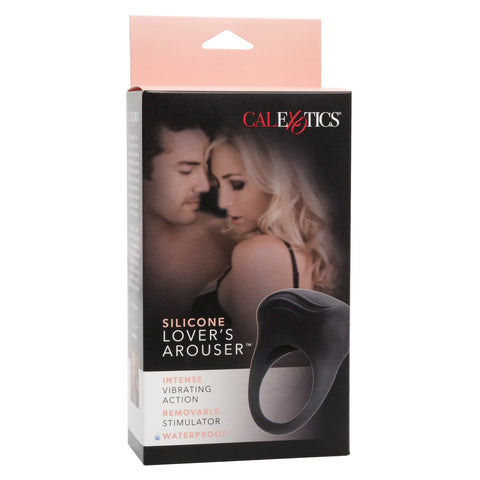 CalExotics Silicone Lovers Arouser Vibrating Cock Ring - Cock Rings