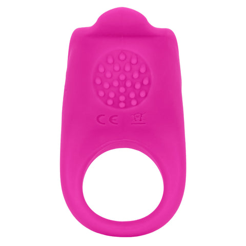 CalExotics Teasing Enhancer Cock Ring Purple - Cock Rings