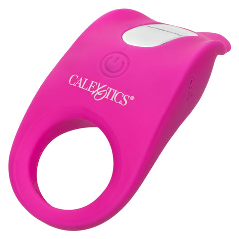 CalExotics Teasing Enhancer Cock Ring Purple - Cock Rings