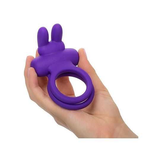 Rechargeable Rockin Rabbit Enhancer Vibrating Cock Ring