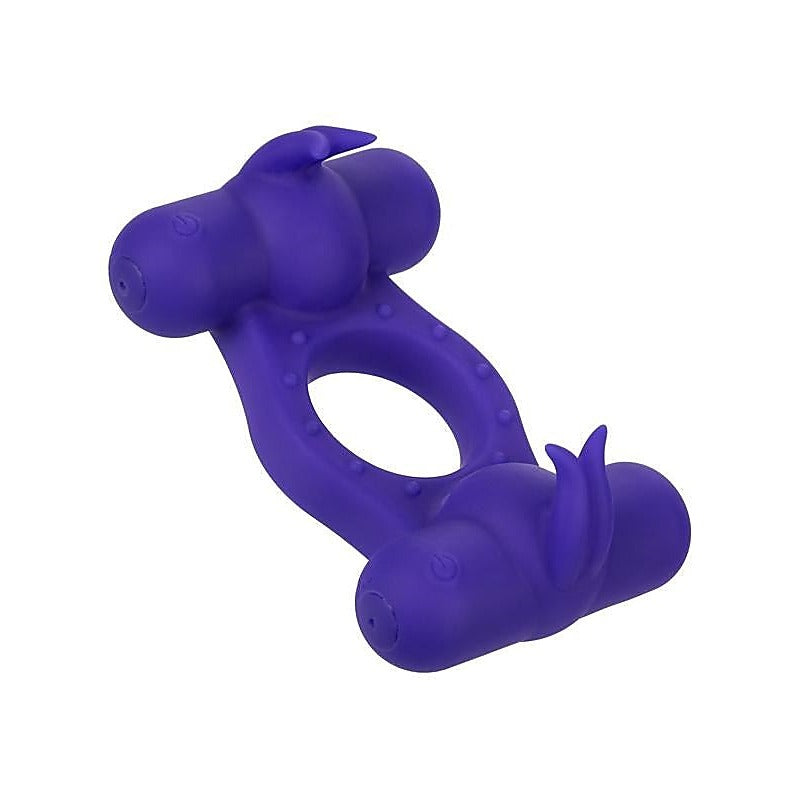 Triple Orgasm Enhancer Ring by California Exotics - Vibrating Cock Rings