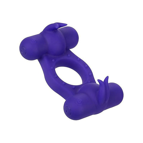 Triple Orgasm Enhancer Ring by California Exotics - Vibrating Cock Rings