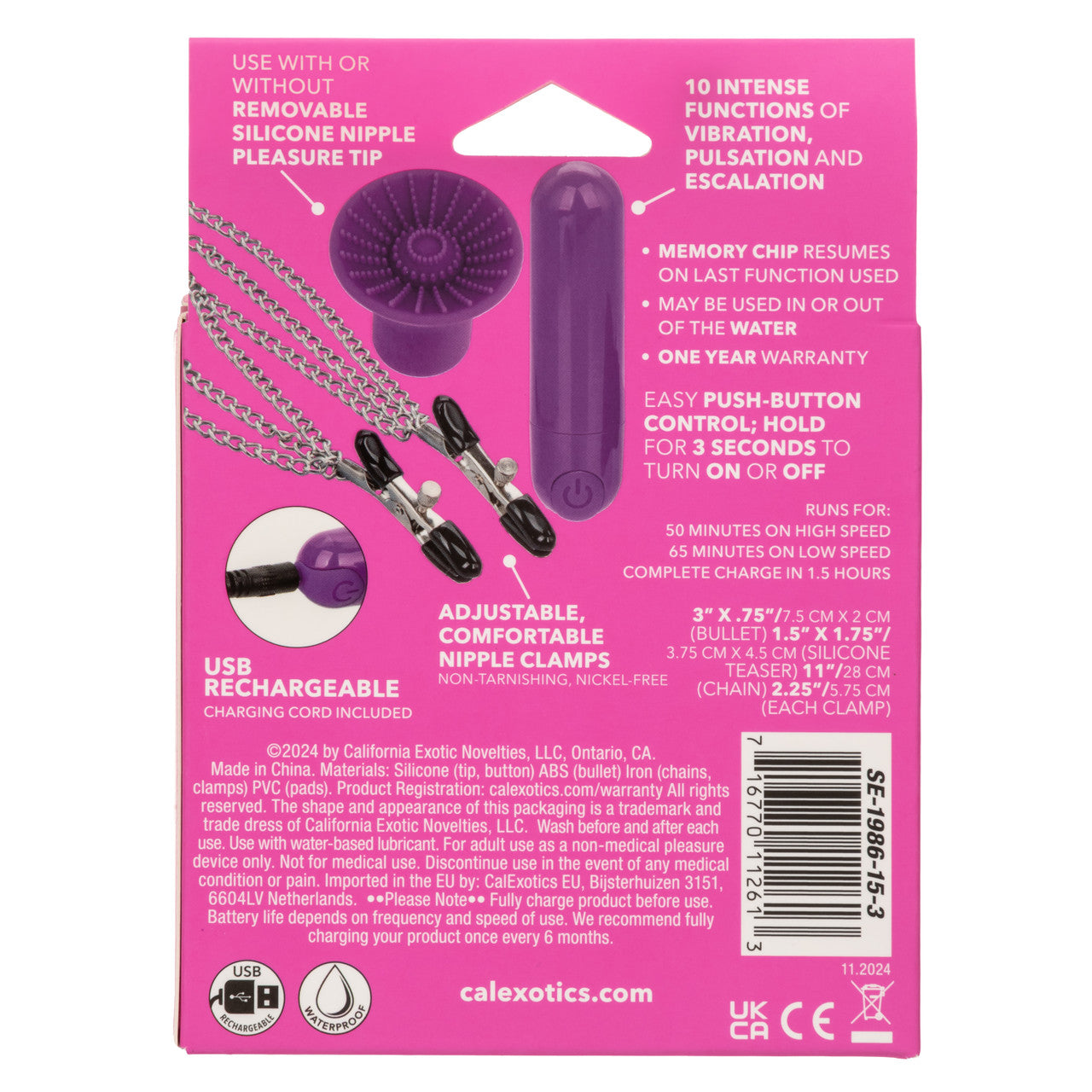 California Exotics Passion Collection Pleasure Sex Kits Sex Kits