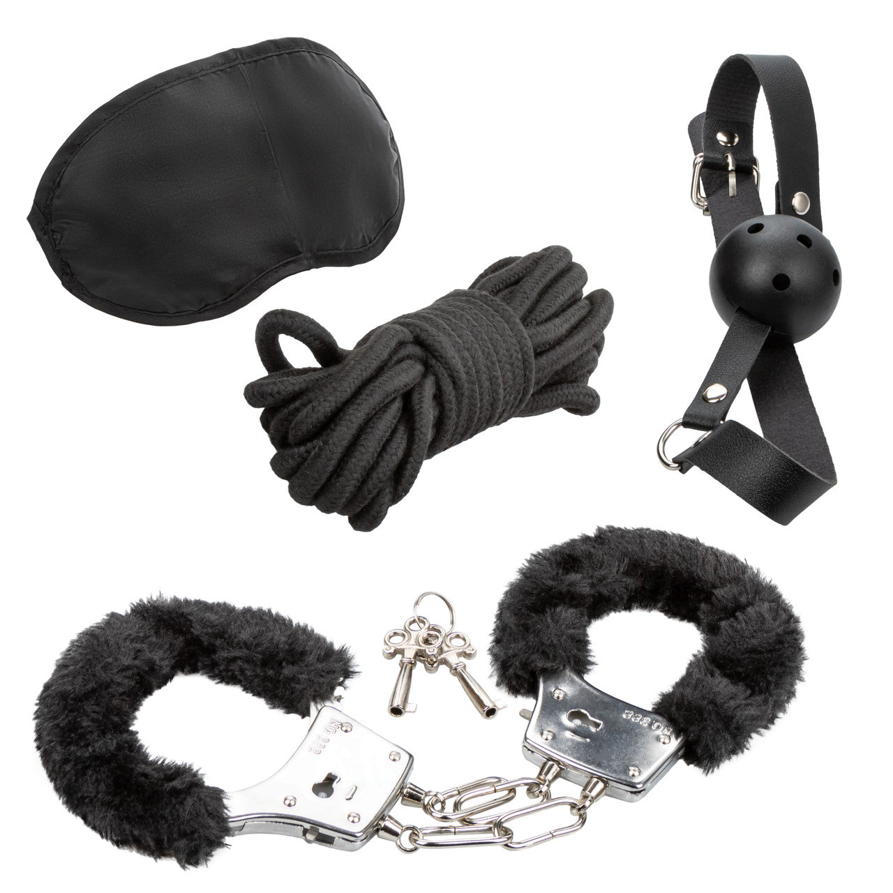 California Exotics Pleasure BDSM Kits Explorer Collection Bondage Kits