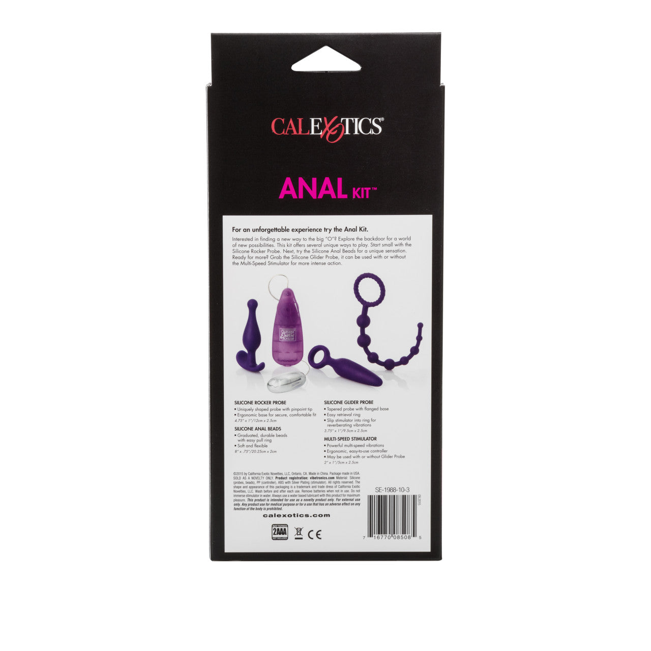 California Exotics Her Anal Please Sex Kit Sex Kits