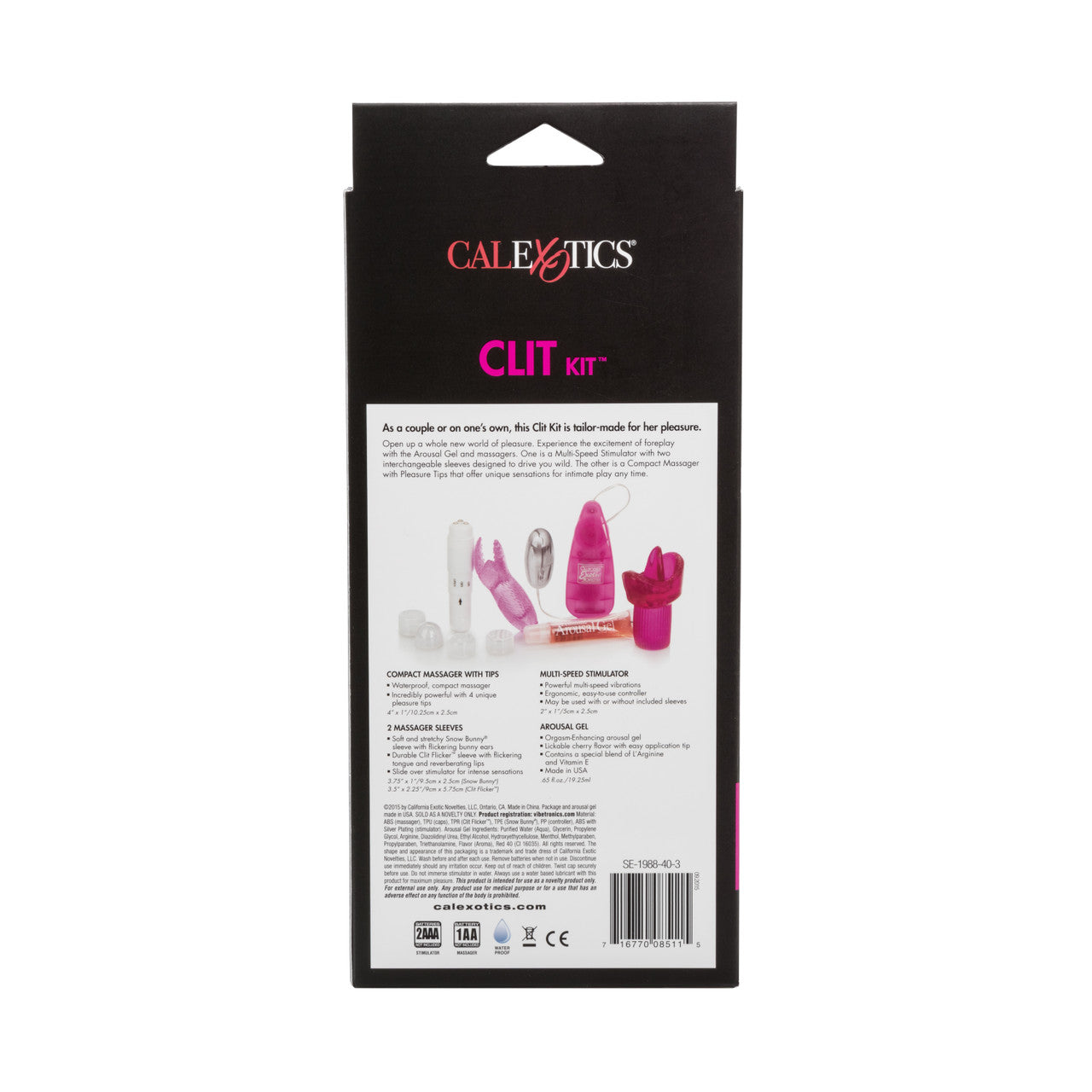 California Exotics Her Clit Adult Toys Kit Sex Kits