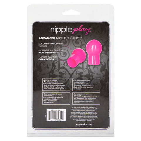 CalExotics Advanced Womens Nipple Suckers Pink - Breast and Nipple Toys