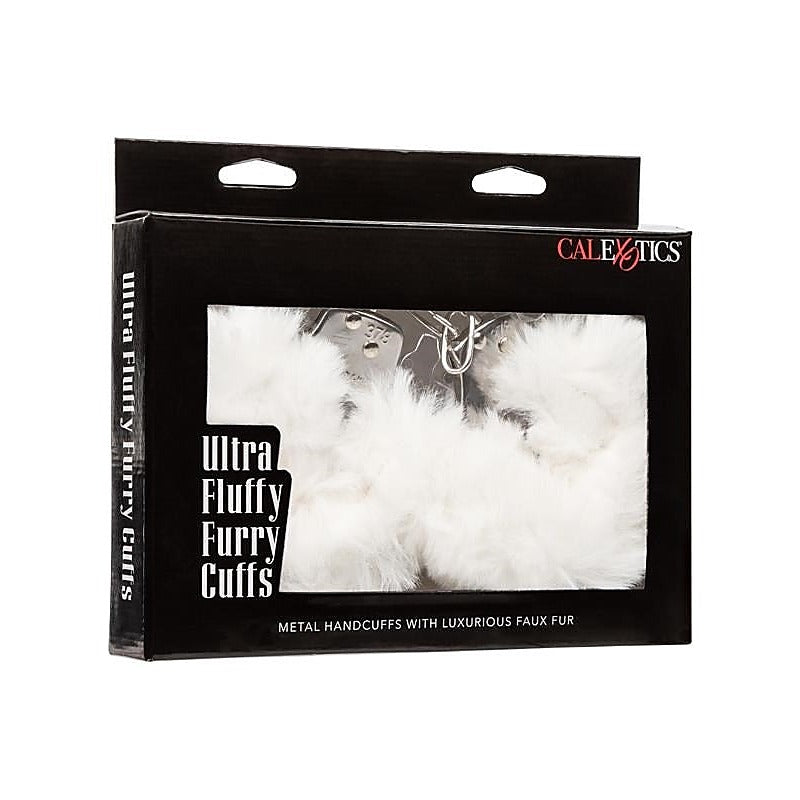 Ultra Fluffy Furry BDSM Play Cuffs by California Exotics - Cuffs and Restraints