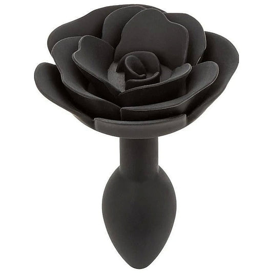 Forbidden Rose Smooth Silicone Anal Plug - Butt Plugs