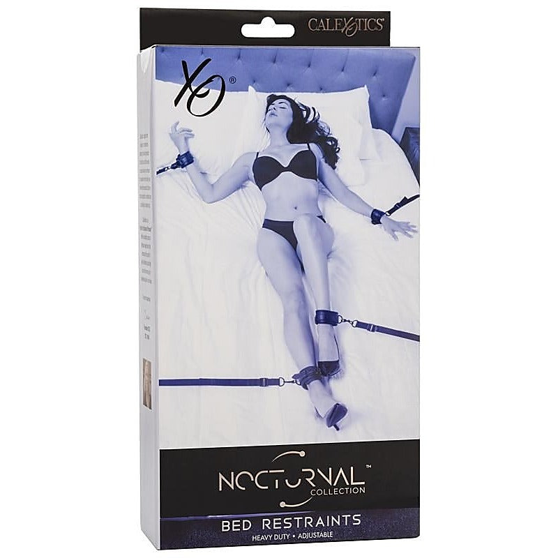 Nocturnal Collection Fetish Play Bed Restraints - Cuffs and Restraints