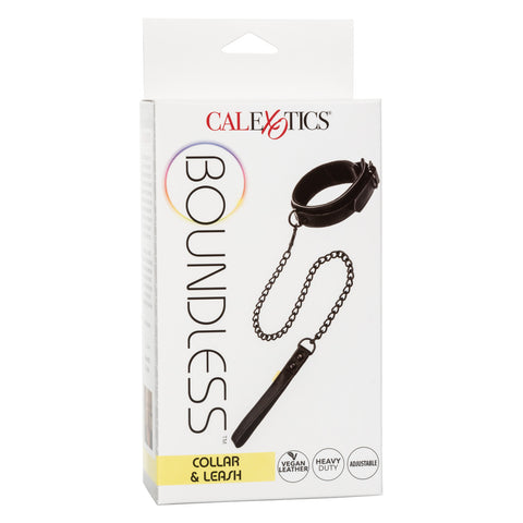 California Exotics Boundless Bondage Collar and Leash - Collars and Leads