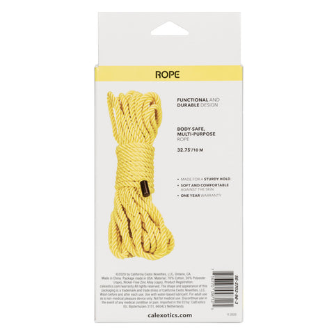California Exotics Boundless Bondage Rope 10m - Cuffs and Restraints