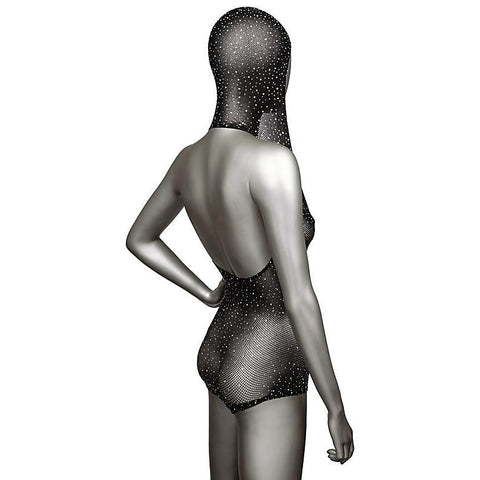 Radiance Hooded Deep V Womans Bodysuit by California Exotics - Teddies and Bodysuits