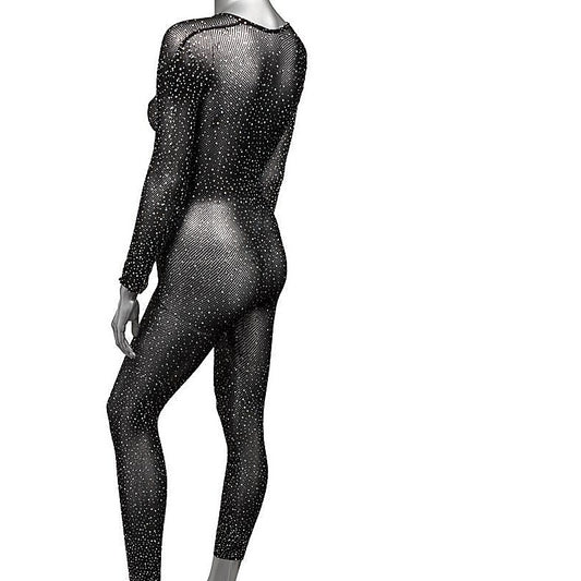 Radiance Plus Size Crotchless Full Bodysuit - Teddies and Bodysuits