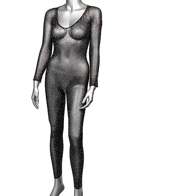 Radiance Plus Size Crotchless Full Bodysuit - Teddies and Bodysuits