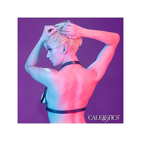 Premium Halter Buckle Harness by California Exotics - Her Fetish