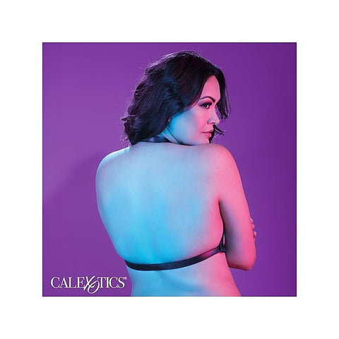Euphoria Collection Plus Size Adjustable Halter Buckle - Her Fetish
