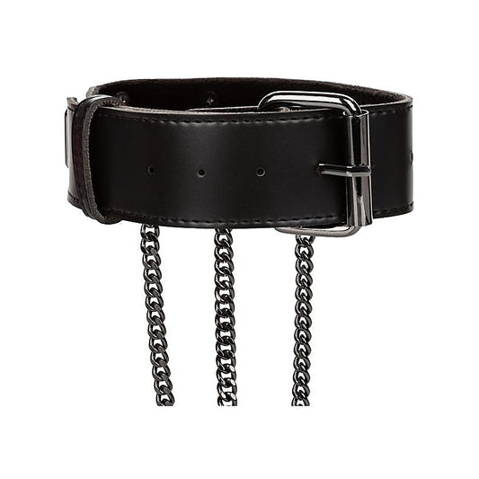 Euphoria Collection Plus Size Multi Chain BDSM Collar Harness