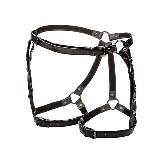 Euphoria Collection Plus Size Adjustable Riding Thigh Harness