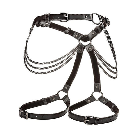 Euphoria Collection Multi Chain Adjustable Thigh Harness - Her Fetish