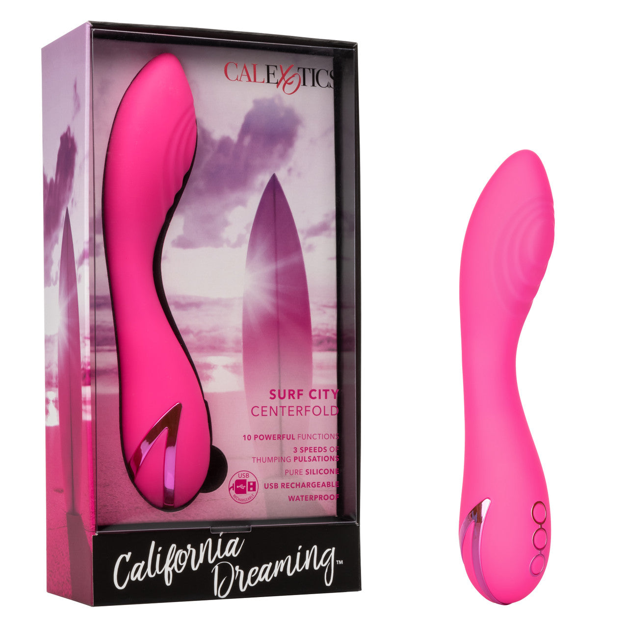 California Dreaming Surf City Centerfold G Spot Vibrator G-Spot Vibrators