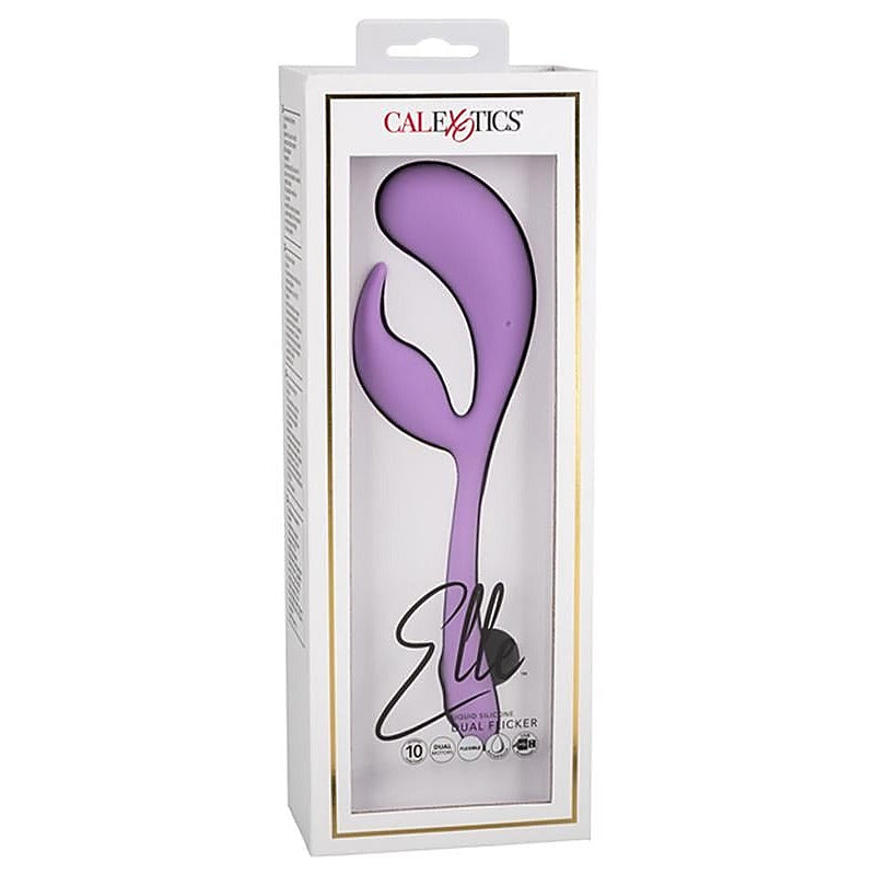 Elle Liquid Silicone Dual Flicker Rabbit - Rabbit Vibrators