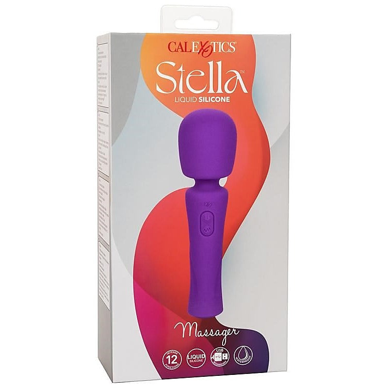 Stella Liquid Silicone 12 Functions Body Wand Massager - Body Wands