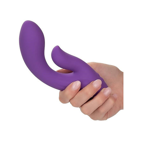 Stella Liquid Silicone Dual Pleaser by California Exotics - Rabbit Vibrators