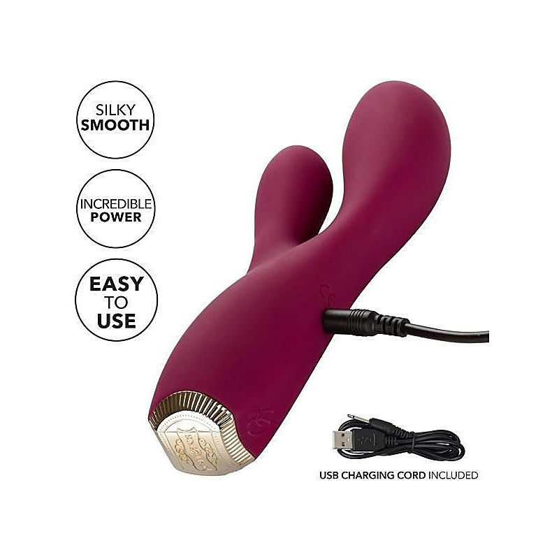 Uncorked Cabernet 10 Functions Rabbit Vibrator - Rabbit Vibrators