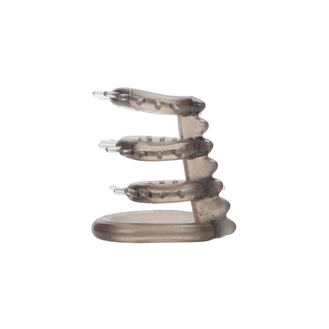 Dr. Joel Kaplan Support Master Triple Tickler Cock Rings - Cock Rings
