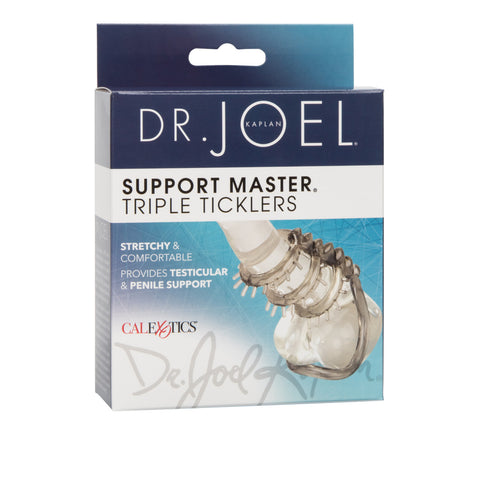 Dr. Joel Kaplan Support Master Triple Tickler Cock Rings - Cock Rings