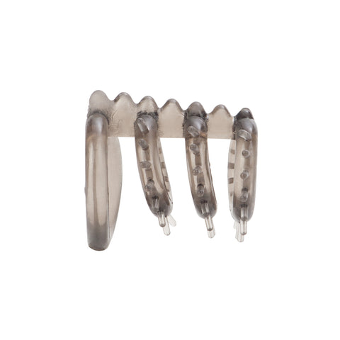 Dr. Joel Kaplan Support Master Triple Tickler Cock Rings - Cock Rings