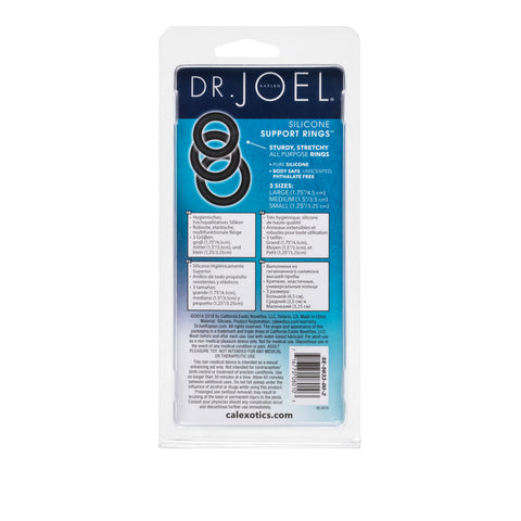 Dr. Joel Kaplan Silicone Support Stretchy Cock Rings - Cock Rings