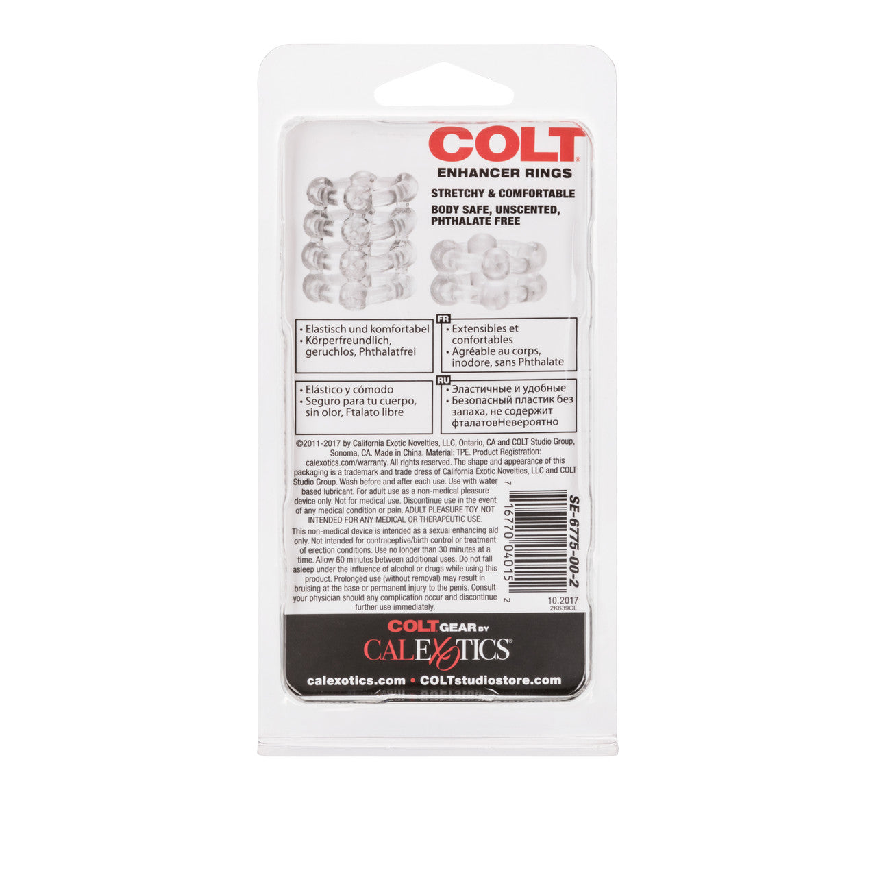 Colt Buckshot Stretchy Mens Silcone Cock Rings Cock Rings