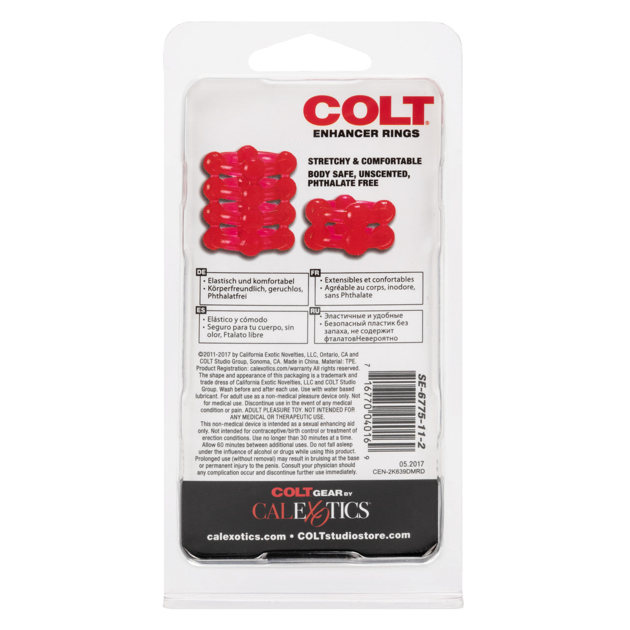 Colt Buckshot Stretchy Mens Silcone Cock Rings Cock Rings