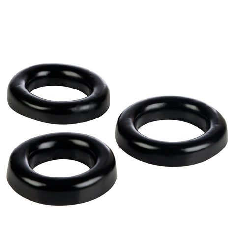 Colt 3 Piece Stretchy Mens Cock Ring Set - Cock Rings