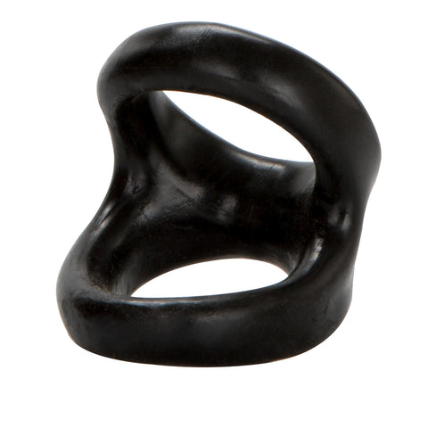 Colt Snug Tugger Erection Enhancer Cock Ring Black - Stretchy Cock Rings