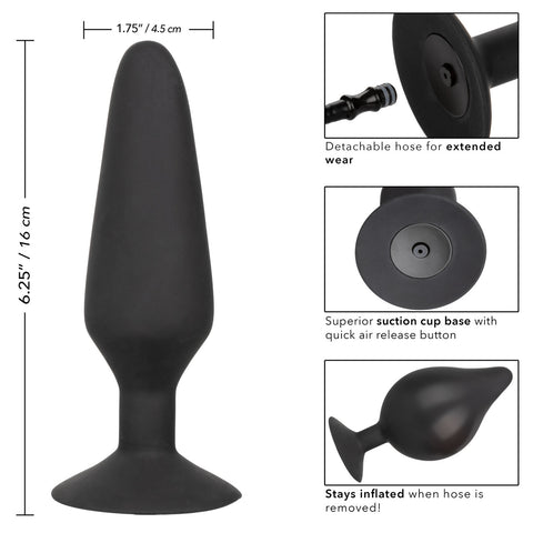Colt XXXL Pumper Plug with Detachable Hose - Inflatable Dildos and Vibrators